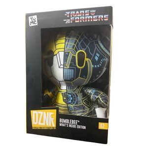 YuMe‎ DZNR Transformers Bumblebee What's Inside Edition Plush Toy 02 Boxed